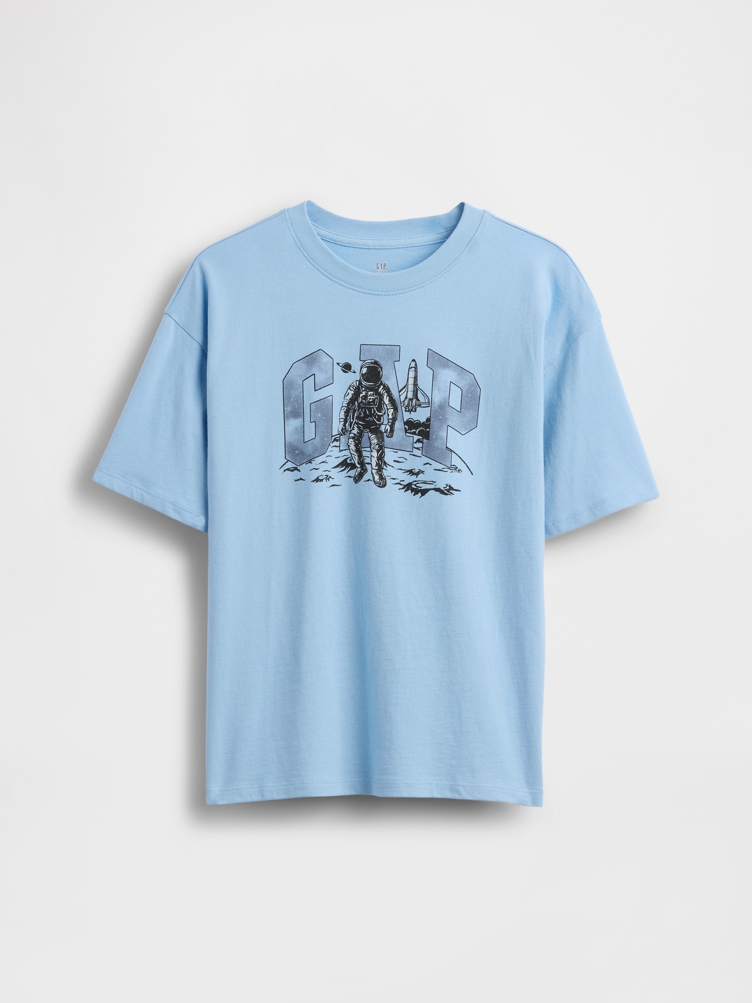 リラックスフィット GAPロゴTシャツ (キッズ)-0