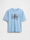 リラックスフィット GAPロゴTシャツ (キッズ)-0
