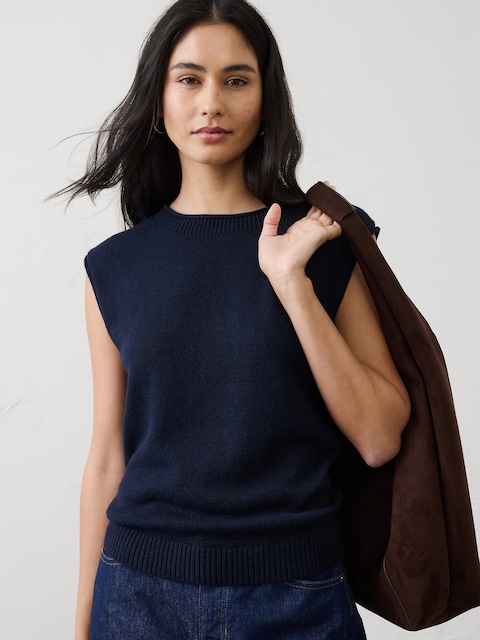 CAMISOLE EN COTON ET RAMIE