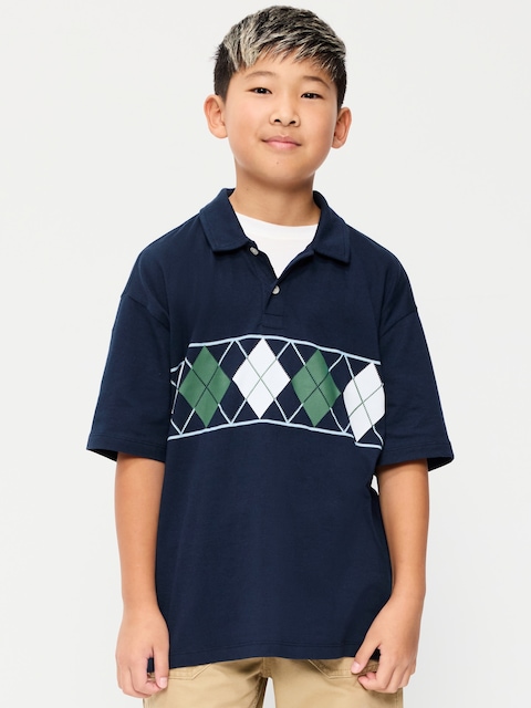 Oversized Polo Shirt for Boys