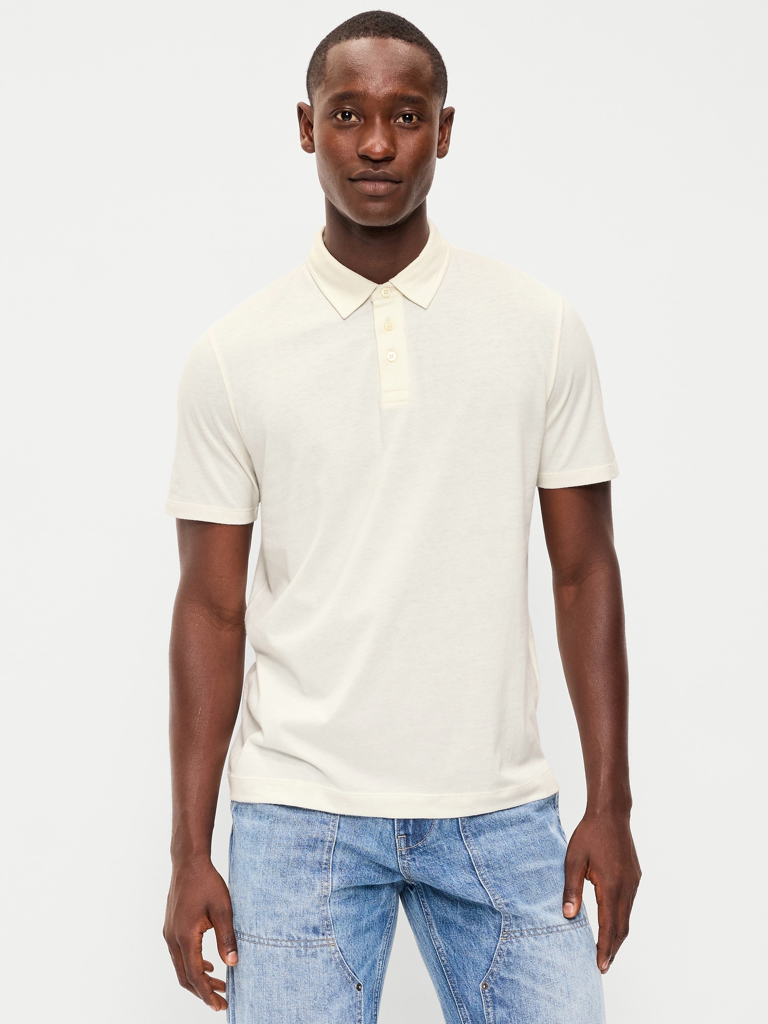 POLO EN JERSEY COUPE CLASSIQUE