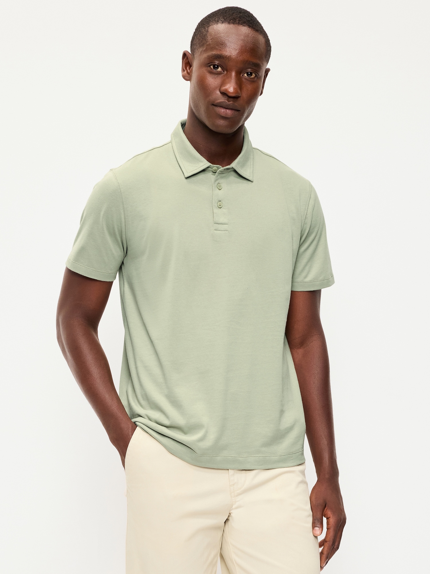 POLO EN JERSEY COUPE CLASSIQUE