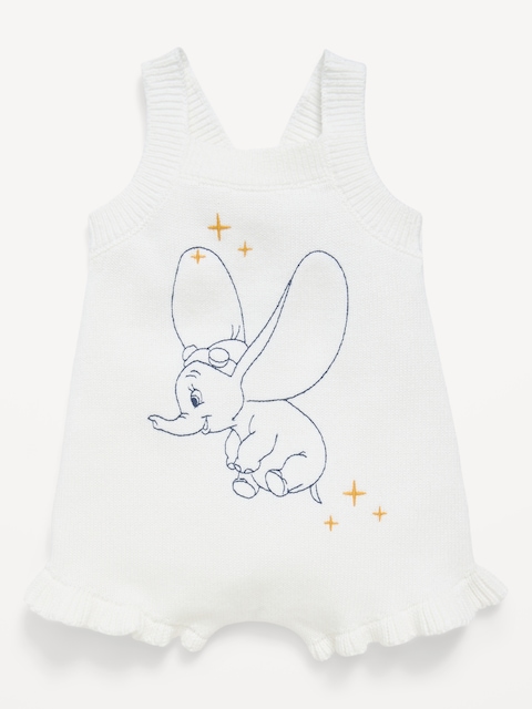 Disney© Dumbo Sweater-Knit Romper for Baby