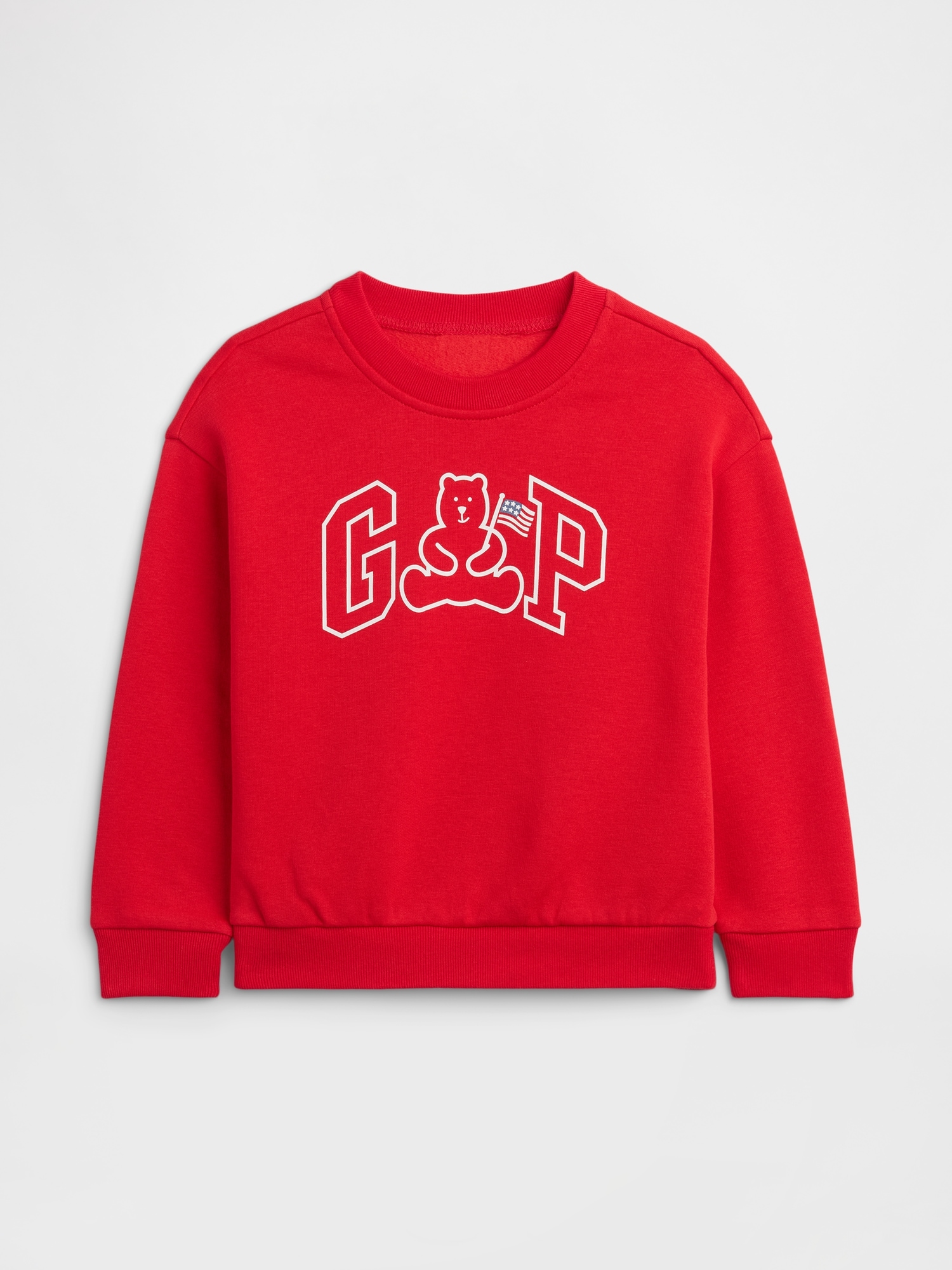 babyGap Logo Relaxed Crewneck Sweatshirt
