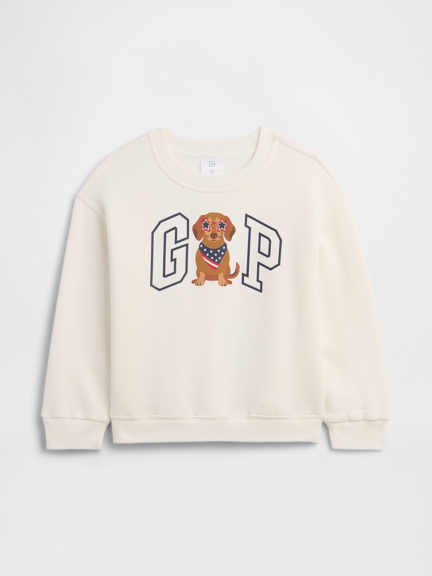 babyGap Relaxed Americana Logo Sweatshirt