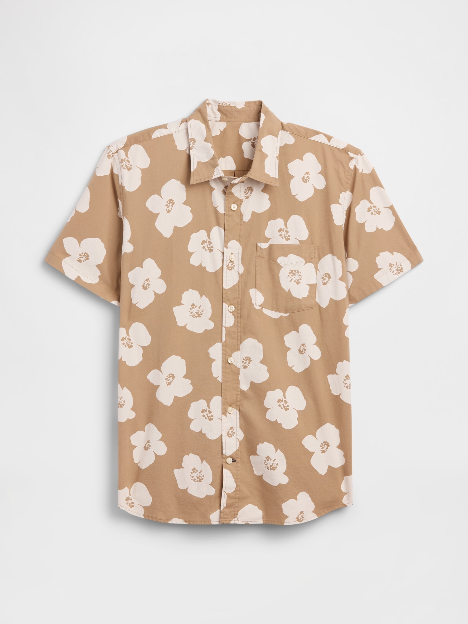 スタンダードフィット ストレッチ ポプリンシャツ-2