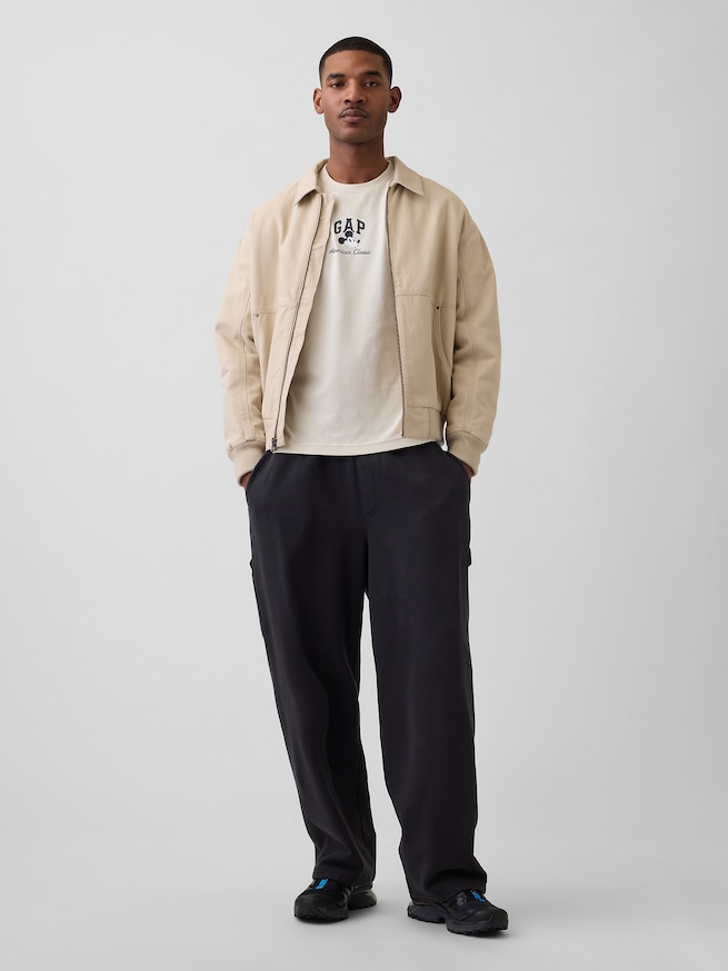 Gap &times; ディズニー エブリディ ソフト リラックスフィット GAPロゴTシャツ-1