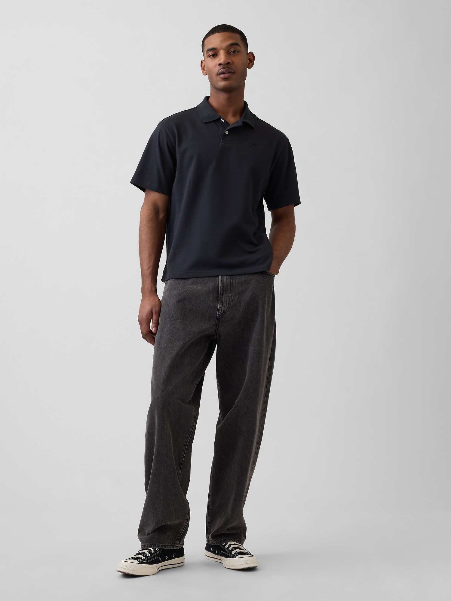 Gap公式オンラインストア | リラックスフィット ピケ クロップド