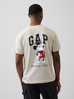 Gap &times; ディズニー エブリディ ソフト リラックスフィット GAPロゴTシャツ-2