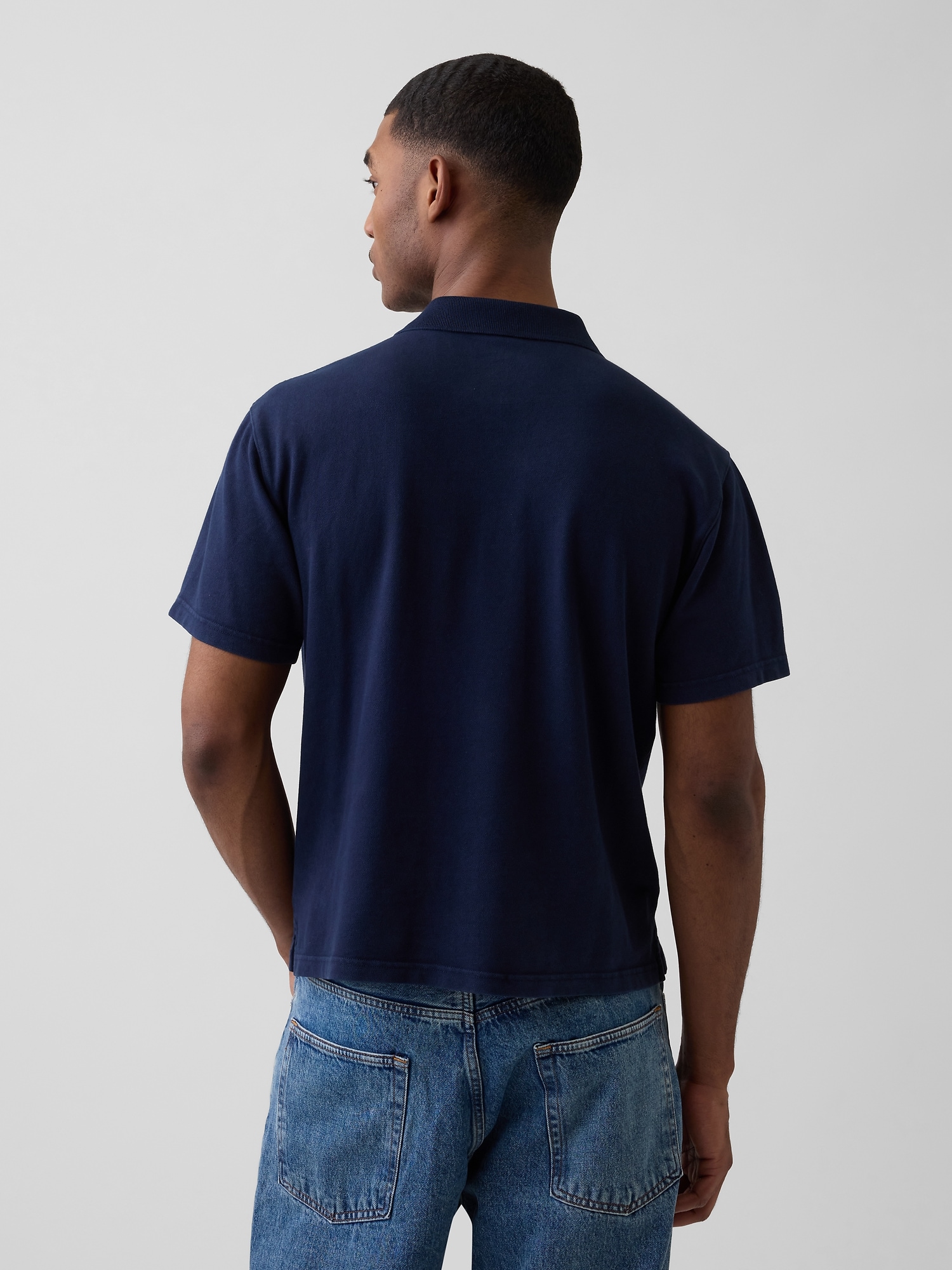 Gap公式オンラインストア | リラックスフィット ピケ クロップド