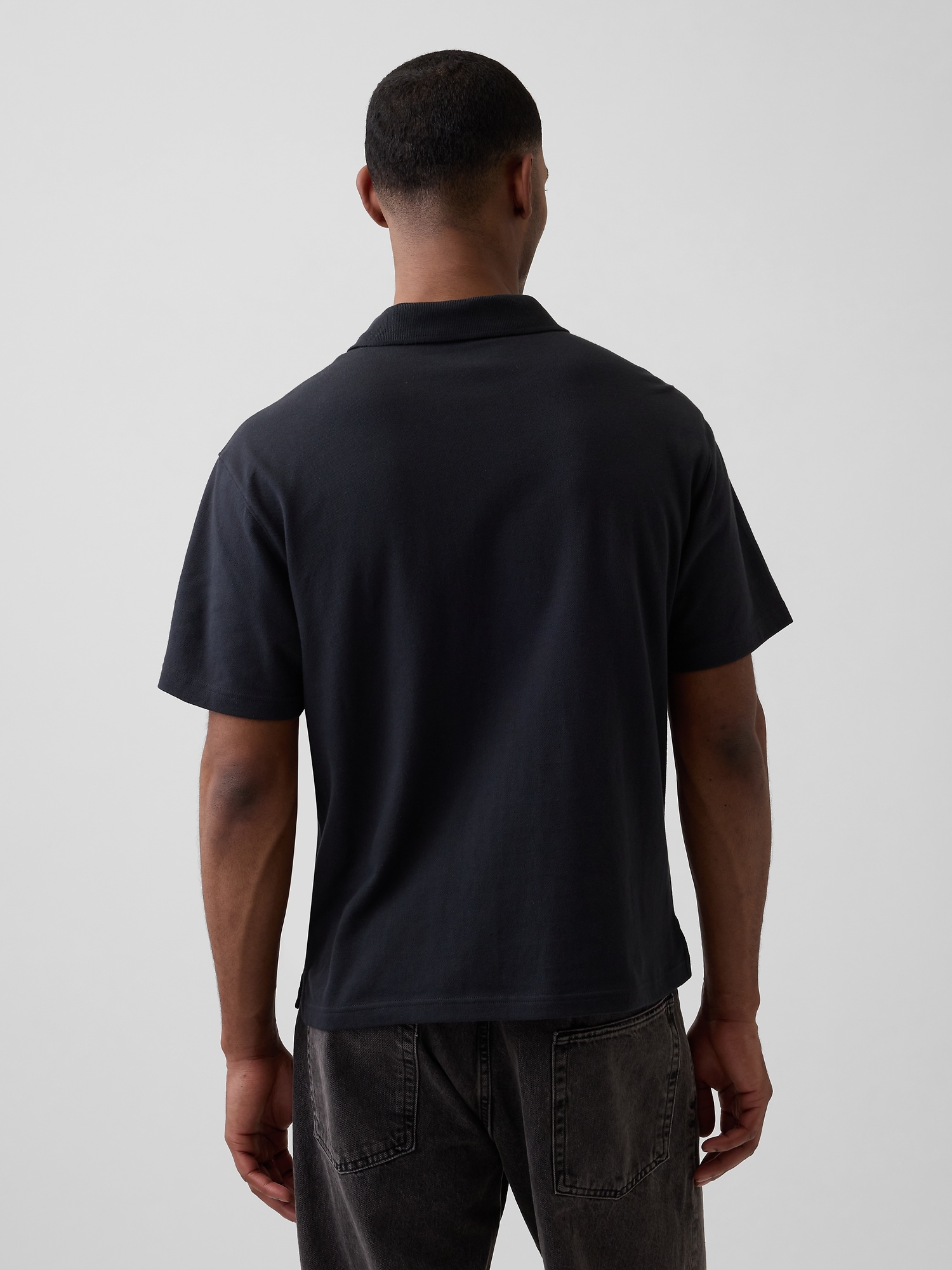 Gap公式オンラインストア | リラックスフィット ピケ クロップド