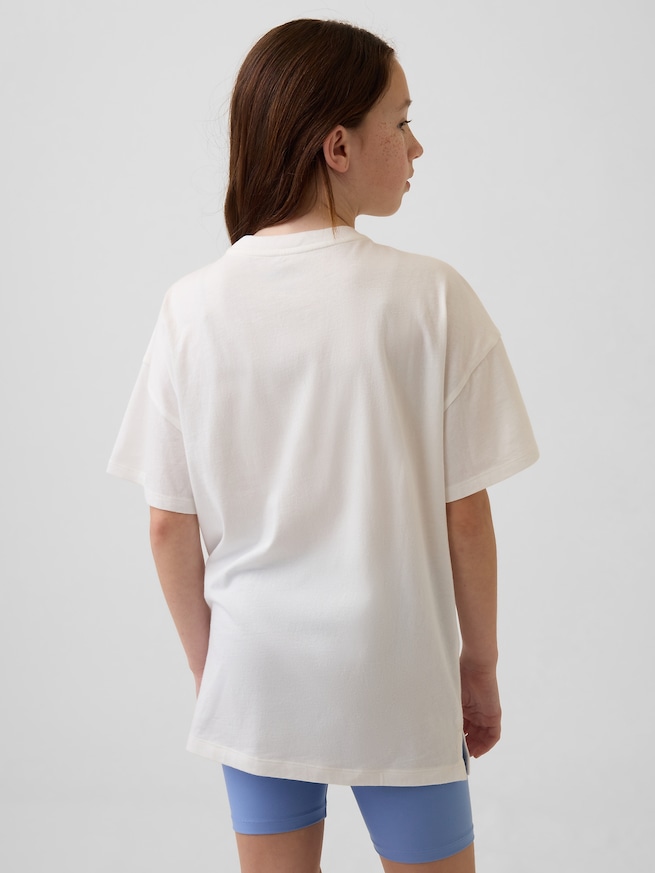 Gap &times; ディズニー オーバーサイズ チュニックTシャツ (キッズ)-2