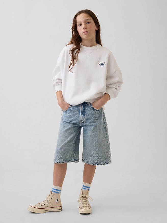 Gap &times; ディズニー ヴィンテージソフト オーバーサイズ スウェットシャツ (キッズ)-3
