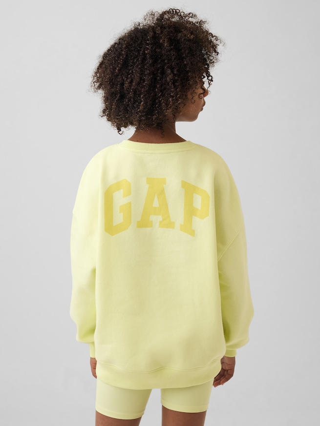 Gap &times; ディズニー ヴィンテージソフト オーバーサイズ スウェットシャツ (キッズ)-2