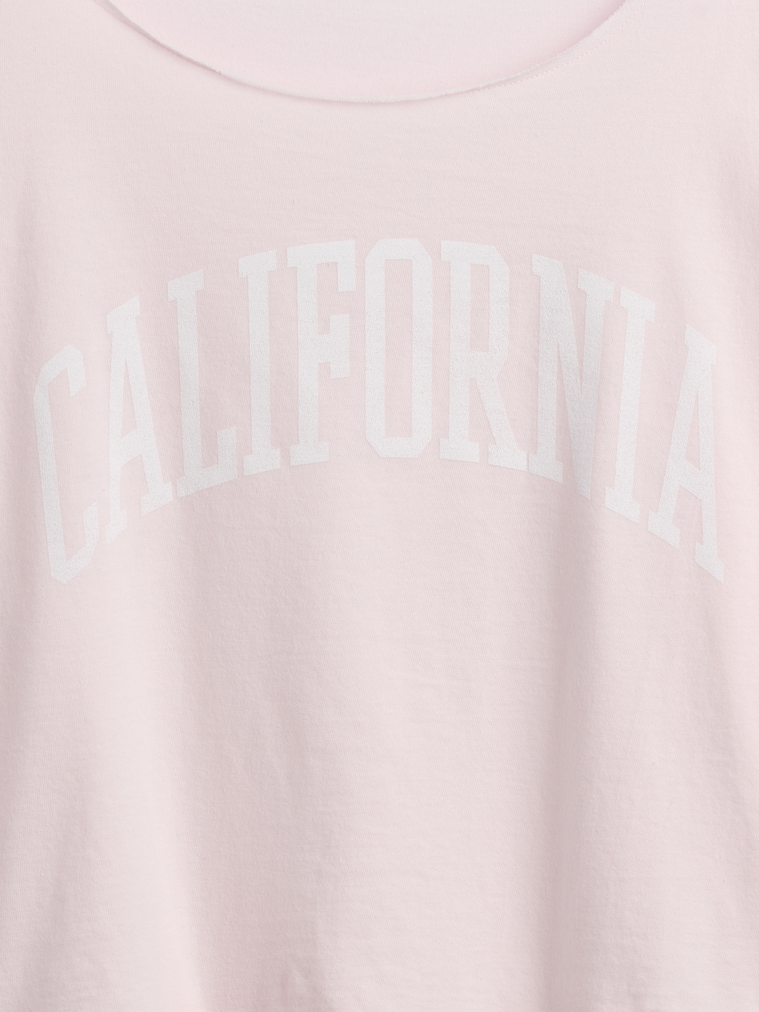 オーバーサイズ ワイドネック Tシャツ (キッズ)-3