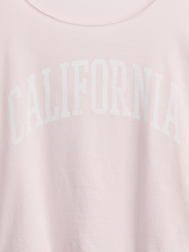 オーバーサイズ ワイドネック Tシャツ (キッズ)-3