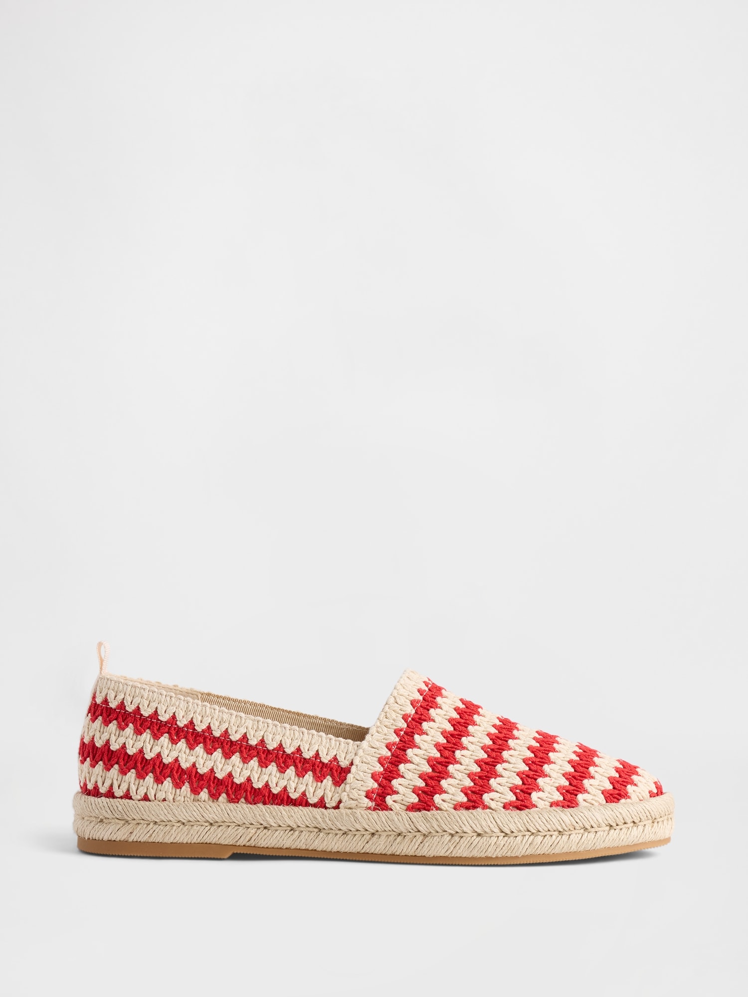 Crochet Espadrille Flats