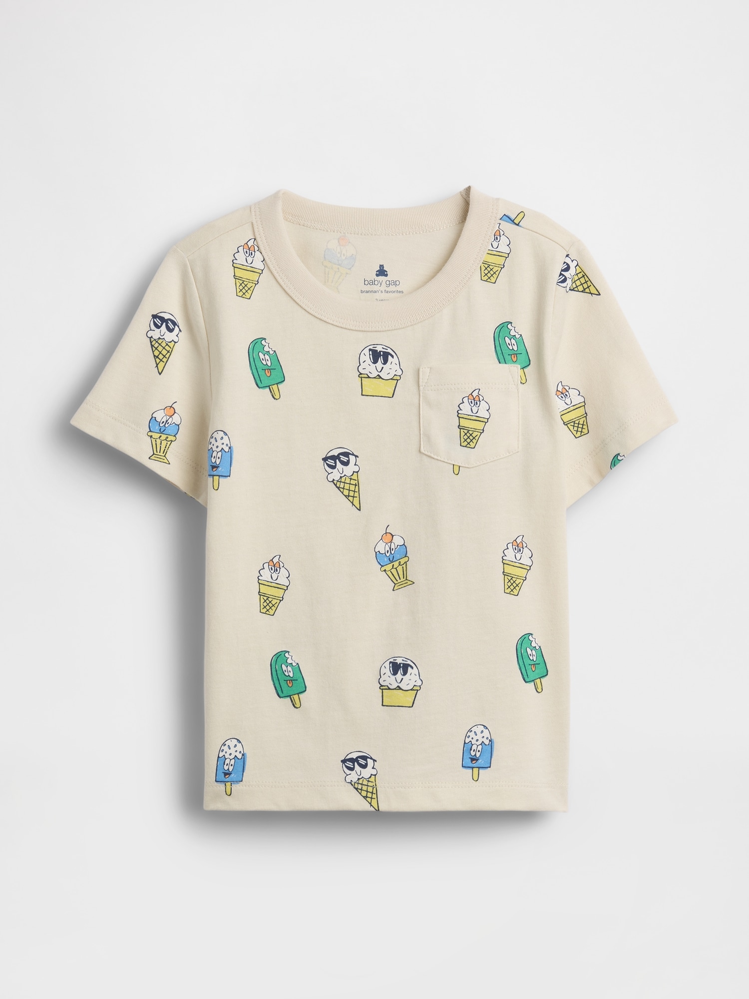Baby & Toddler Mix & Match Print Pocket T-Shirt