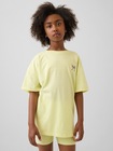Gap &times; ディズニー オーバーサイズ チュニックTシャツ (キッズ)-0
