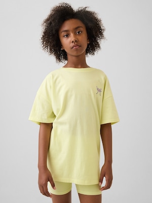 Gap &times; ディズニー オーバーサイズ チュニックTシャツ (キッズ)