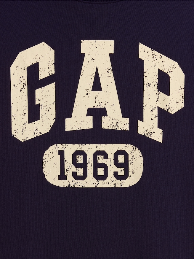 フレンチテリーリラックス GAPロゴTシャツ (キッズ)-2