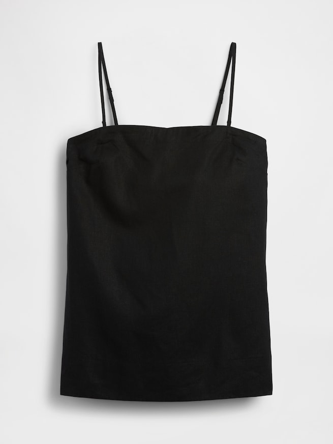 リネンブレンド キャミソール-4