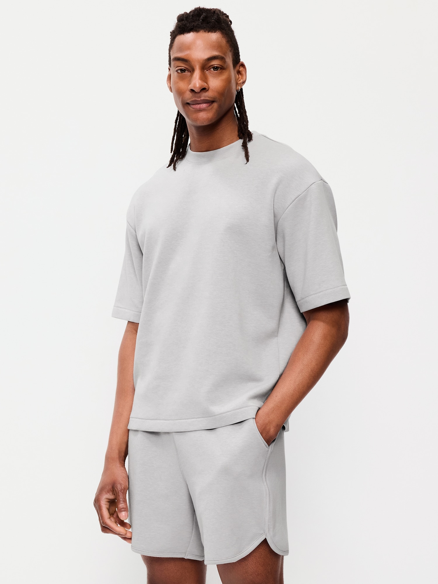 T-SHIRT EN MOLLETON DYNAMIQUE