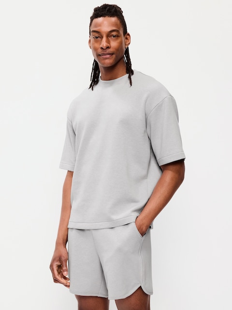 T-SHIRT EN MOLLETON DYNAMIQUE