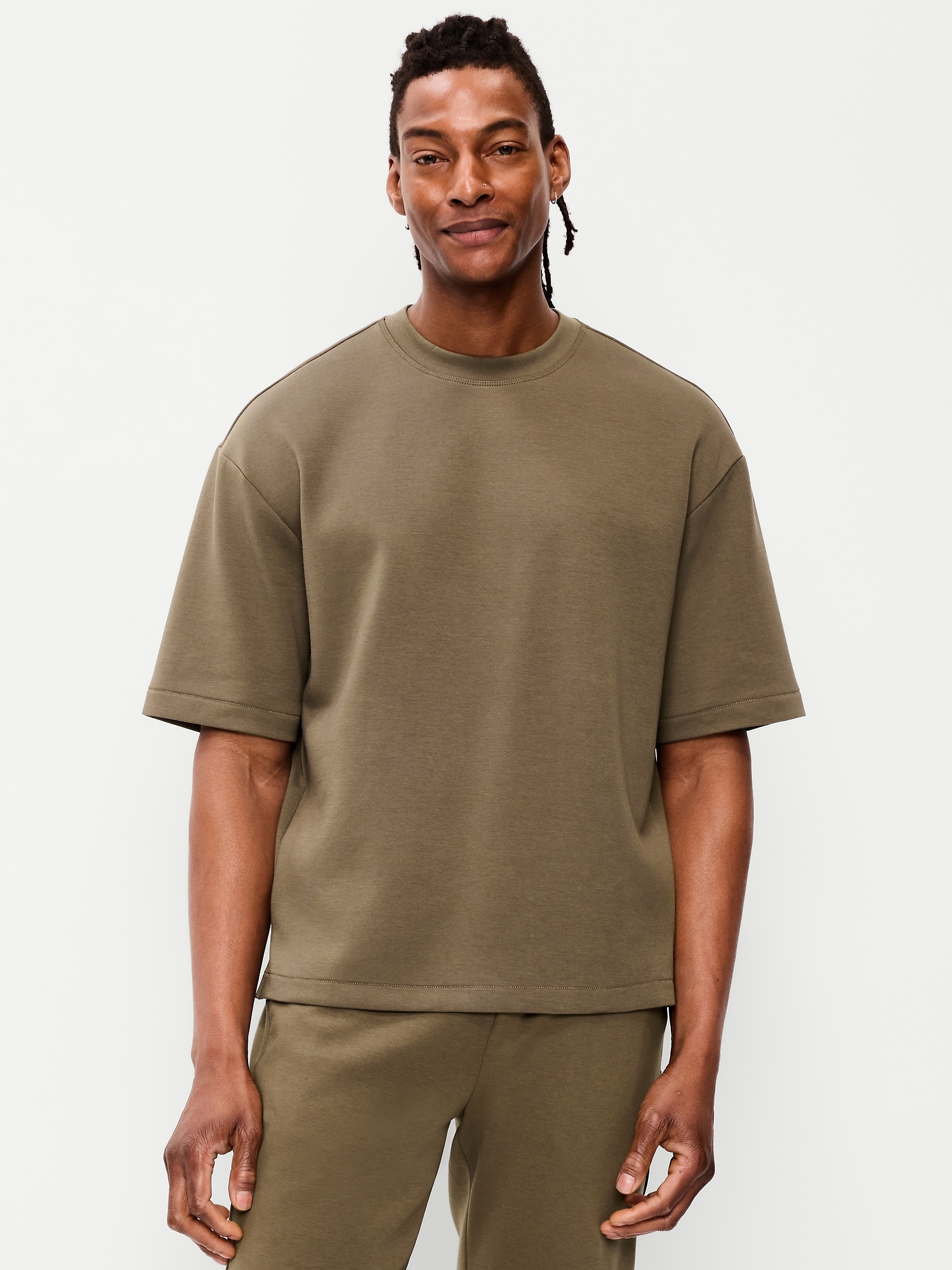 T-SHIRT EN MOLLETON DYNAMIQUE