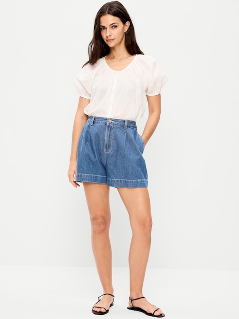 High-Waisted OGC Chino Shorts -- 4-inch inseam