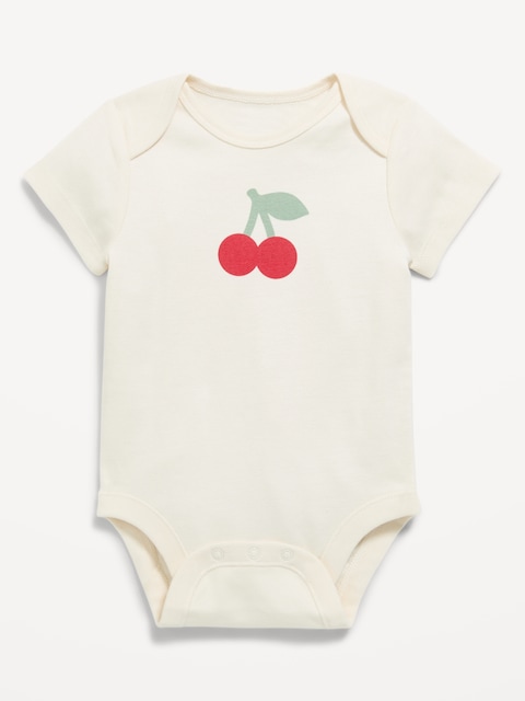 Short-Sleeve Graphic Bodysuit for Baby