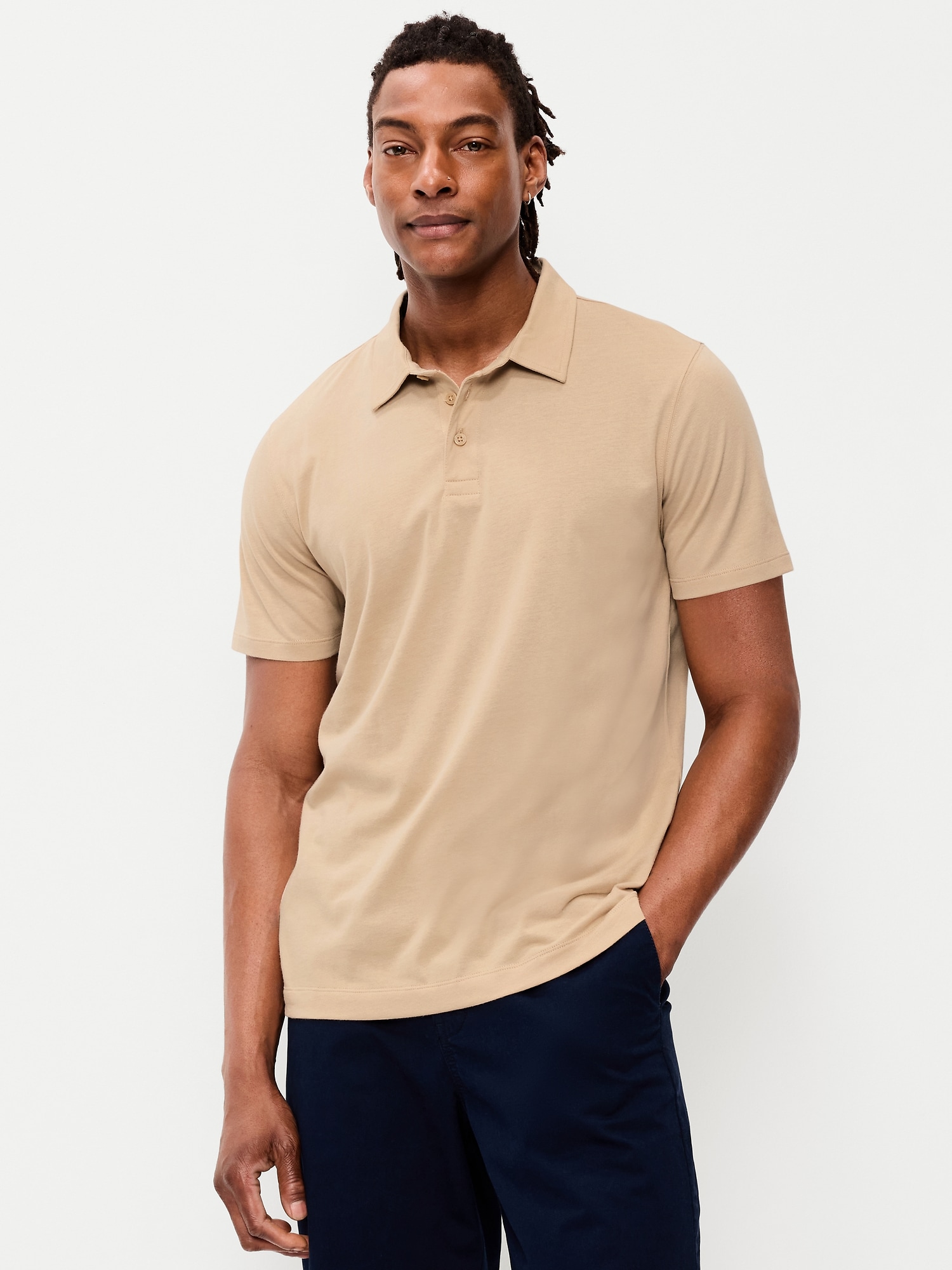 POLO EN JERSEY COUPE CLASSIQUE