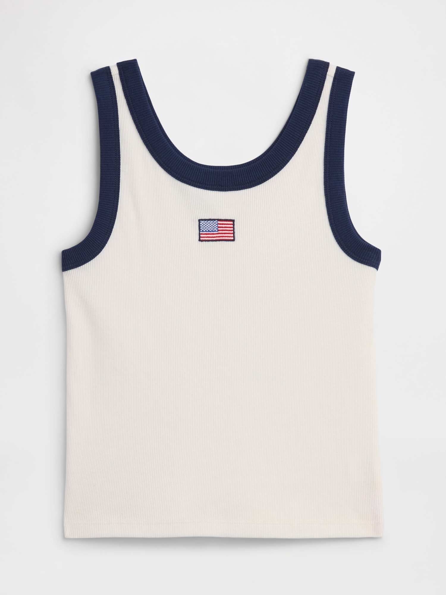 Kids Ribbed Tank Top