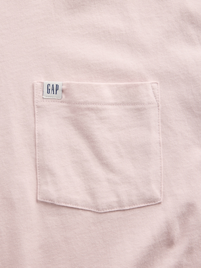 GAPミニロゴ ポケット Tシャツ-3
