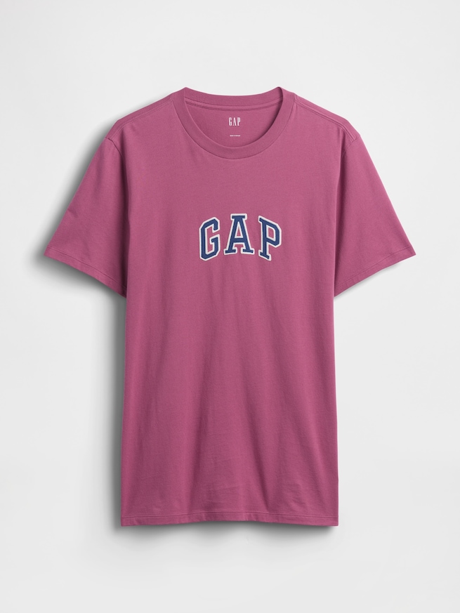 GAPアーチロゴTシャツ-4