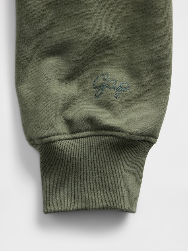 ヘビーウェイト オーバーサイズ ポロスウェットシャツ-3