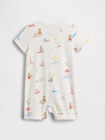 プリント ロンパース (ベビー)-1