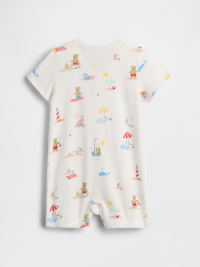 プリント ロンパース (ベビー)-1