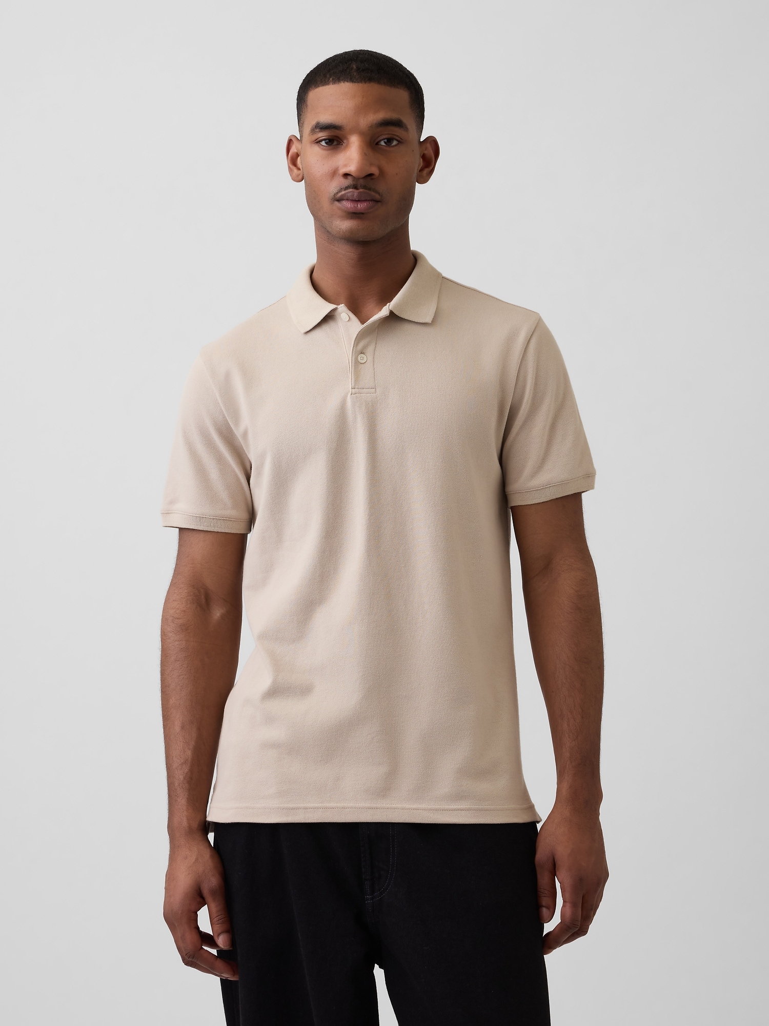 Pique Polo Shirt
