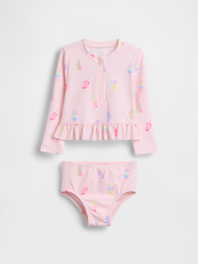 ラッシュガード 水着セット (幼児・ベビー)-0