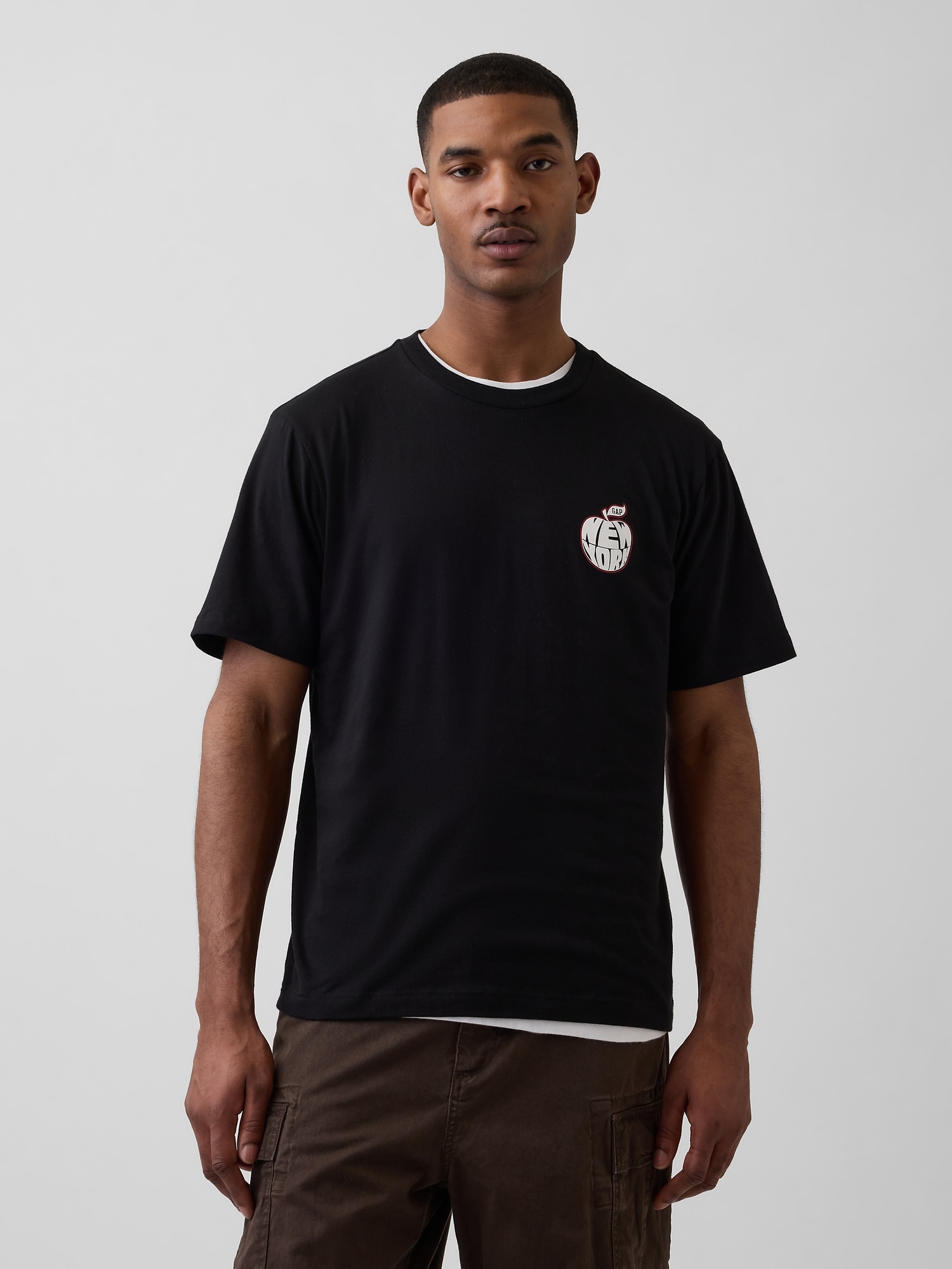 エブリディ ソフト リラックスフィット グラフィックTシャツ-0