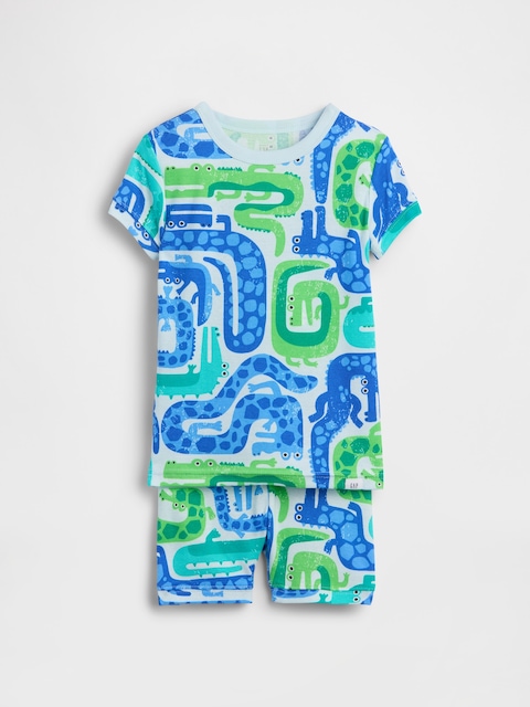 Baby & Toddler Organic Brushed Cotton PJ Short Set