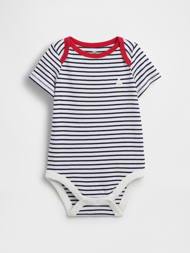 はじめてのお気に入り オーガニックコットン100% ボディスーツ (ベビー)-0