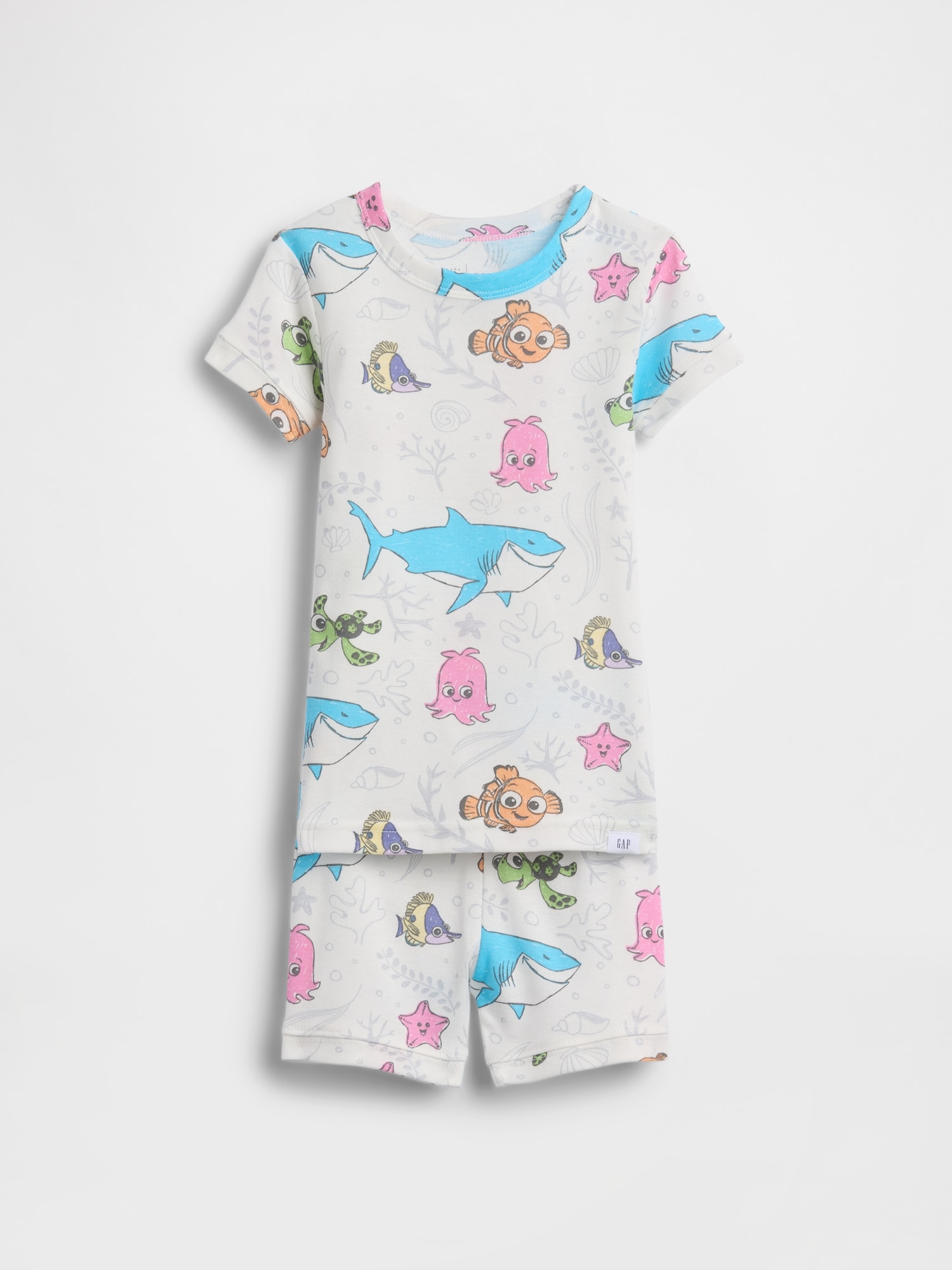 Gap × Disney Baby & Toddler Organic Brushed Cotton PJ Short Set