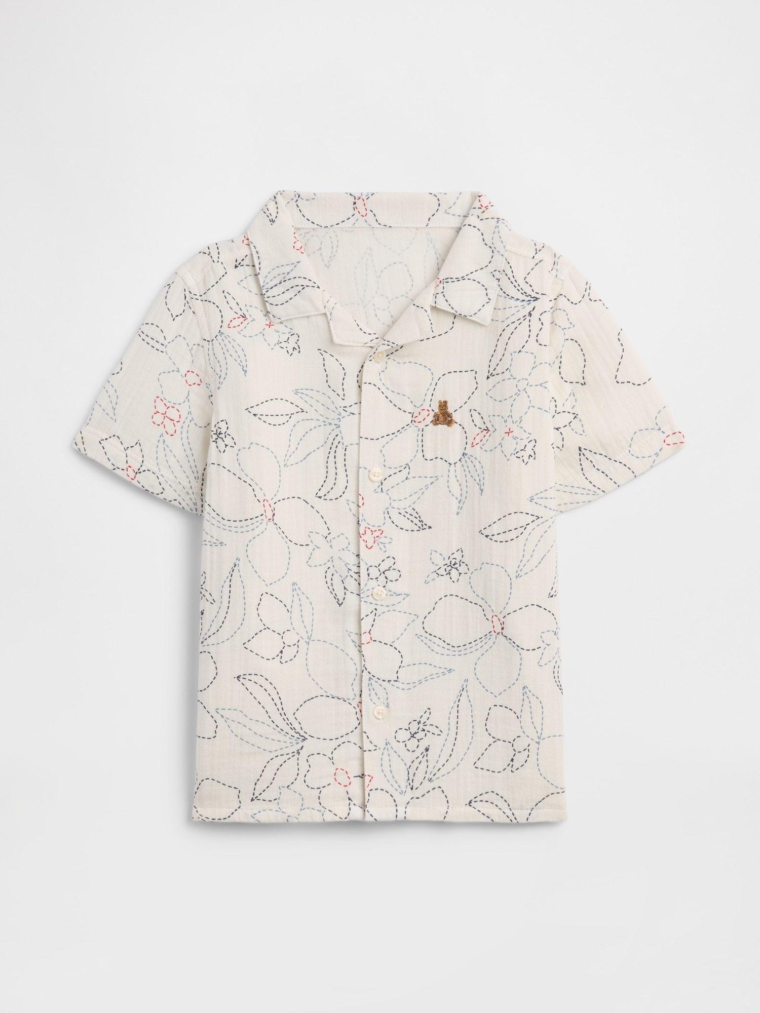 babyGap Brannan Bear Gauze Vacay Shirt