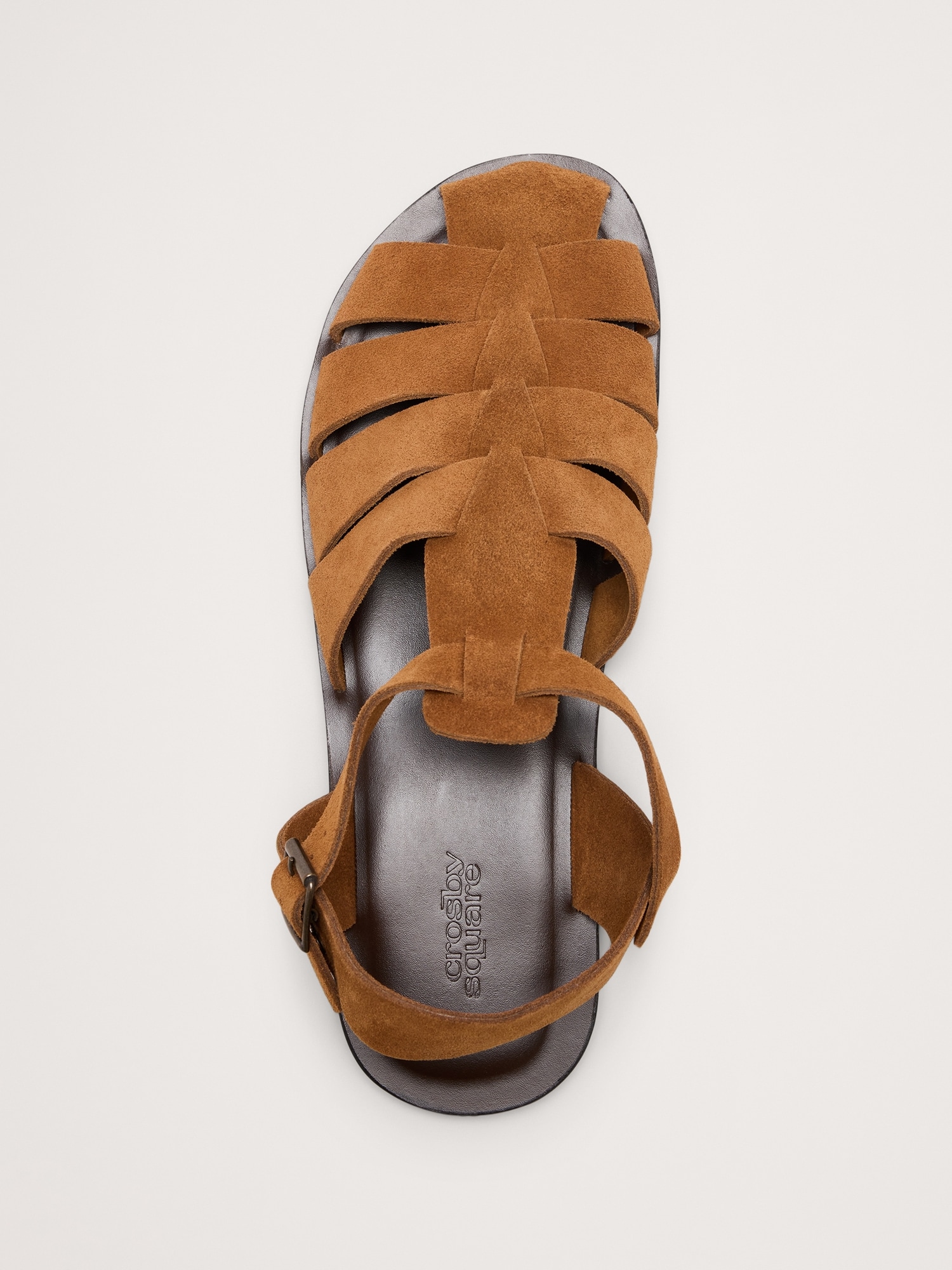 Suede Fisherman Sandal