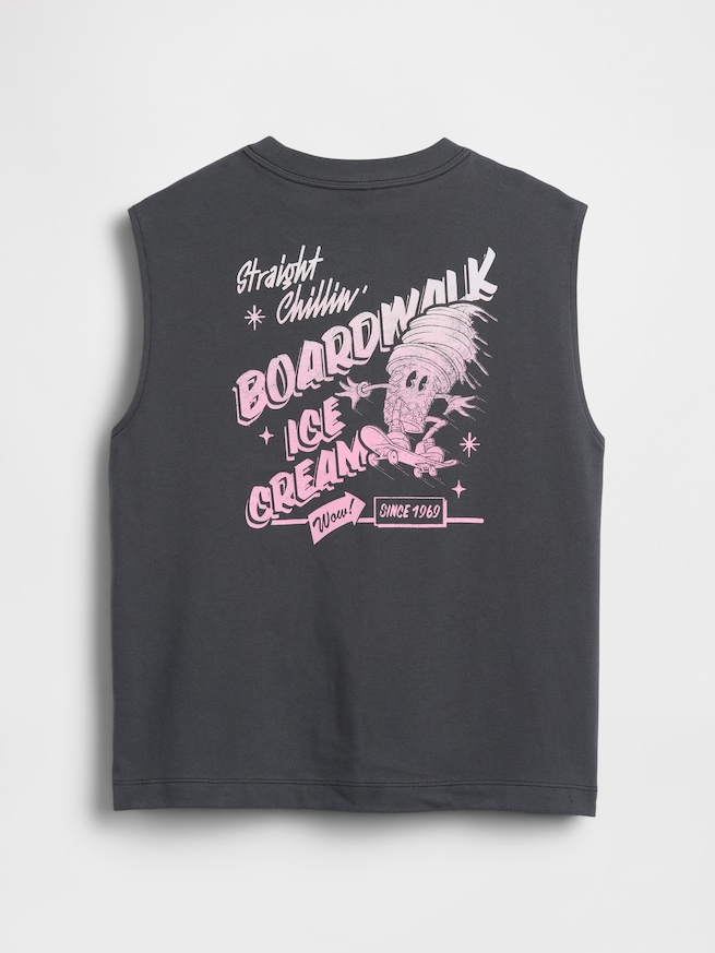 グラフィック マッスルタンクトップ (キッズ)-1