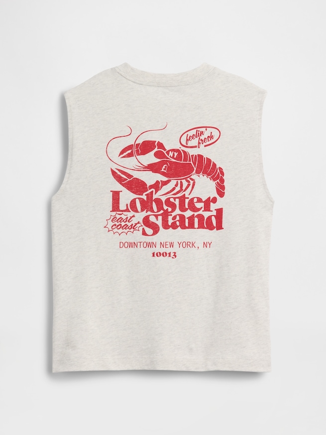 グラフィック マッスルタンクトップ (キッズ)-1