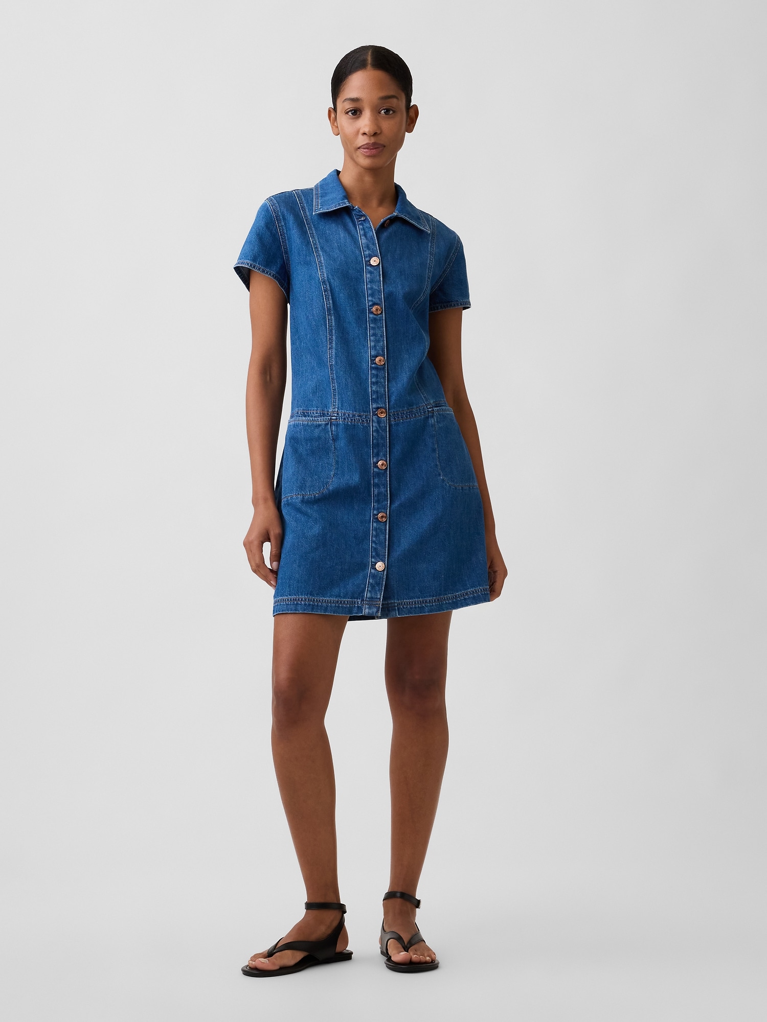 Denim Mini Dress