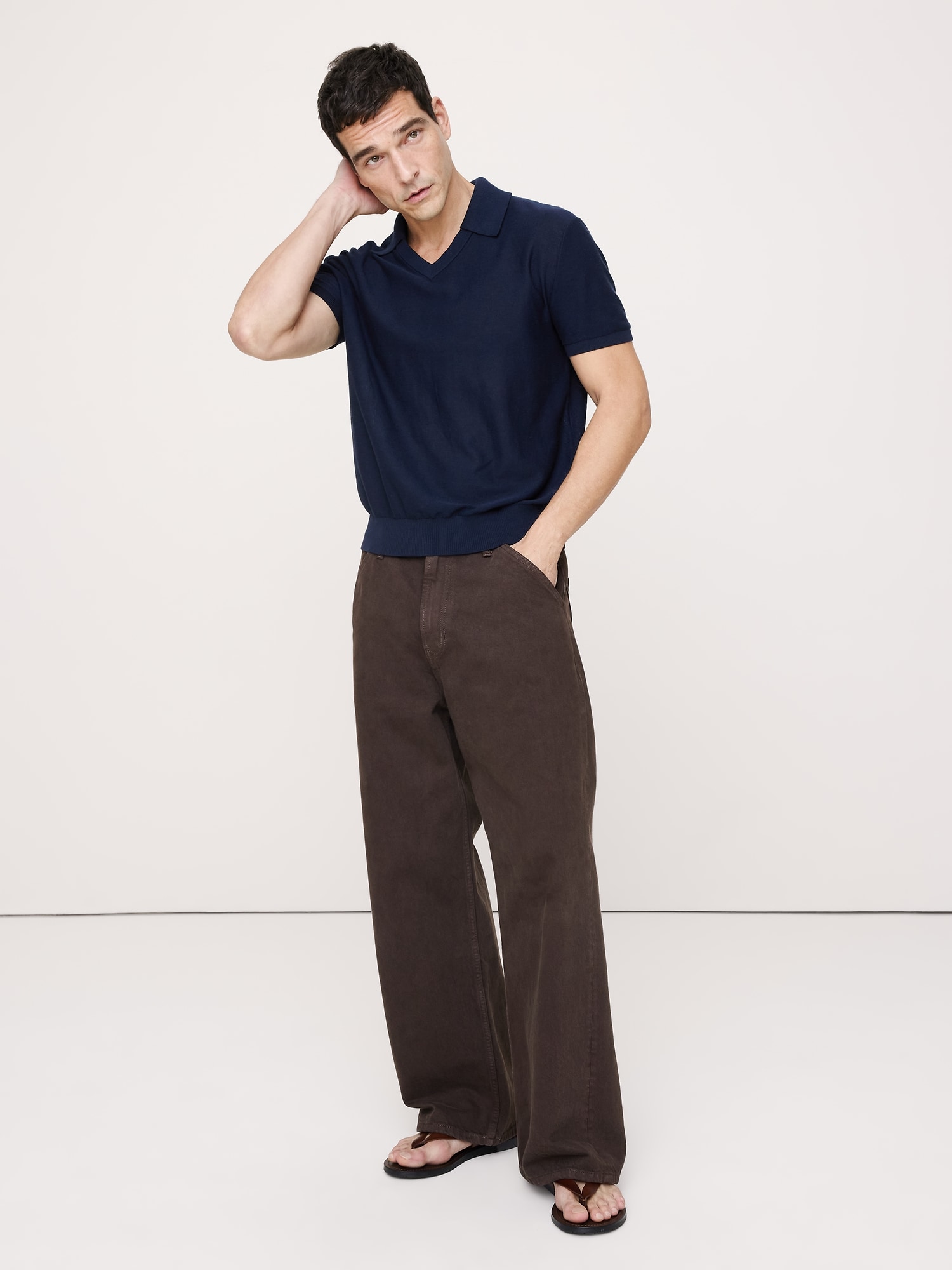 CHANDAIL POLO EN COTON